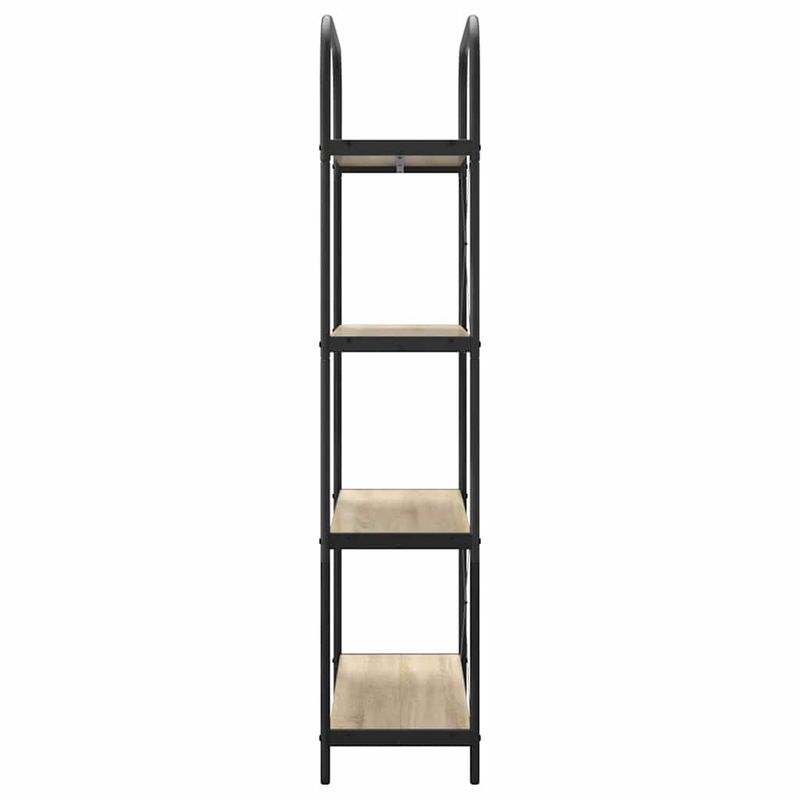 Casa si Gradina - Mobilier - Biblioteci si rafturi - Biblioteci - Raft pentru carti Stejar sonoma 80 x 30 x 146 cm Lemn compozit - Infinity.ro