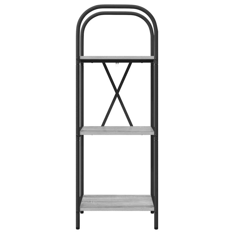 Casa si Gradina - Mobilier - Biblioteci si rafturi - Biblioteci - Raft pentru carti sonoma gri 40 x 30 x 109 cm Lemn compozit - Infinity.ro