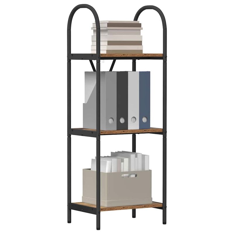 Casa si Gradina - Mobilier - Biblioteci si rafturi - Biblioteci - Raft pentru carti Lemn vechi 40 x 30 x 109 cm Lemn compozit - Infinity.ro