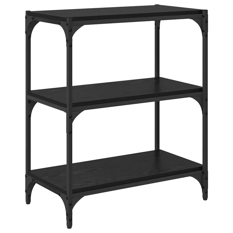 Casa si Gradina - Mobilier - Biblioteci si rafturi - Biblioteci - Dulap pentru carti Stejar negru 60 x 33 x 71 cm Lemn compozit - Infinity.ro