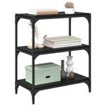 Casa si Gradina - Mobilier - Biblioteci si rafturi - Biblioteci - Dulap pentru carti Stejar negru 60 x 33 x 71 cm Lemn compozit - Infinity.ro
