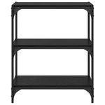 Casa si Gradina - Mobilier - Biblioteci si rafturi - Biblioteci - Dulap pentru carti Stejar negru 60 x 33 x 71 cm Lemn compozit - Infinity.ro