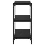 Casa si Gradina - Mobilier - Biblioteci si rafturi - Biblioteci - Dulap pentru carti Stejar negru 60 x 33 x 71 cm Lemn compozit - Infinity.ro