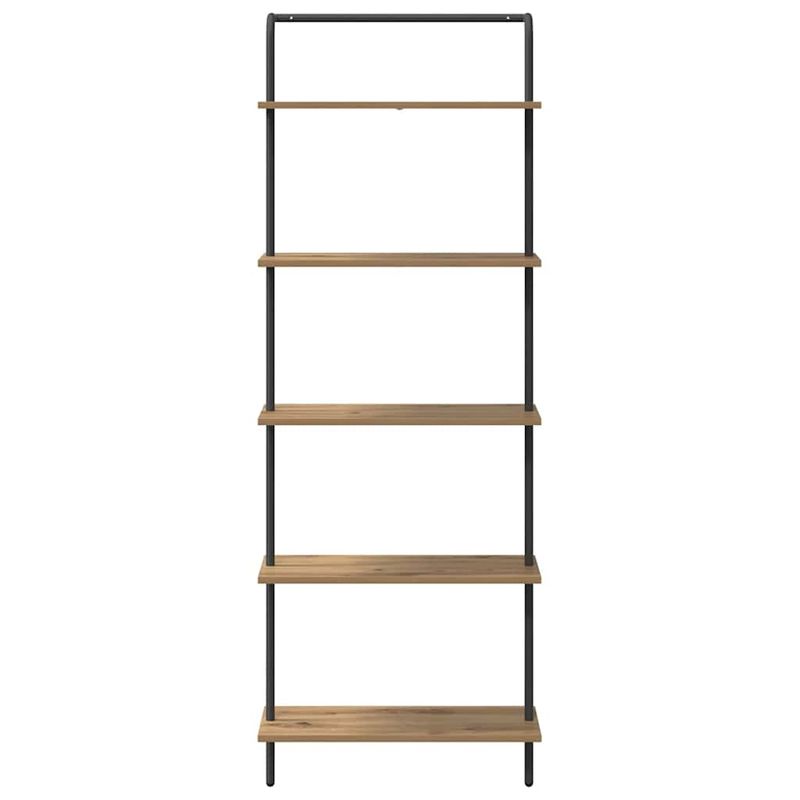 Casa si Gradina - Mobilier - Biblioteci si rafturi - Biblioteci - Raft pentru carti stejar artizanal 60 x 24 x 168 cm - Infinity.ro