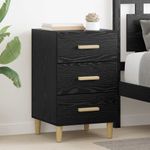Casa si Gradina - Mobilier - Comode si corpuri - Noptiere - Noptiera Stejar negru 40 x 40 x 66 cm Lemn compozit - Infinity.ro