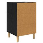 Casa si Gradina - Mobilier - Comode si corpuri - Noptiere - Noptiera Stejar negru 40 x 40 x 66 cm Lemn compozit - Infinity.ro