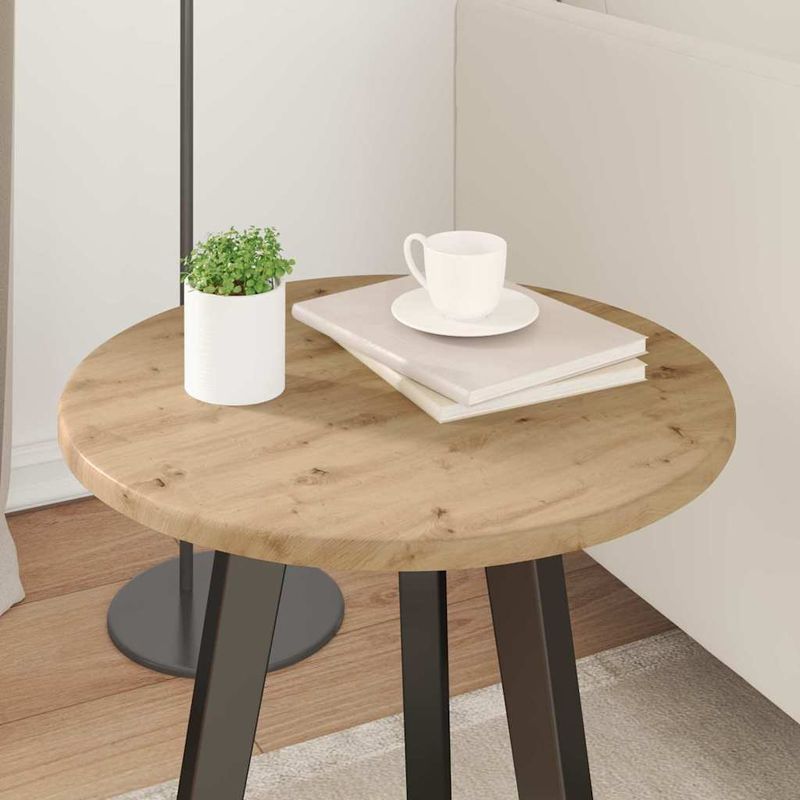 Casa si Gradina - Mobilier - Feronerie si accesorii mobila - Placa de masa stejar artizanal 40 x 40 x 1.5 cm Lemn compozit - Infinity.ro