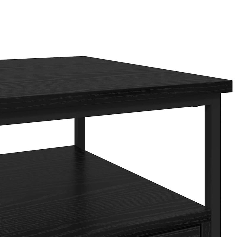 Casa si Gradina - Mobilier - Comode si corpuri - Noptiere - Noptiera cu sertar 2 pcs Stejar negru 40 x 42 x 56 cm - Infinity.ro