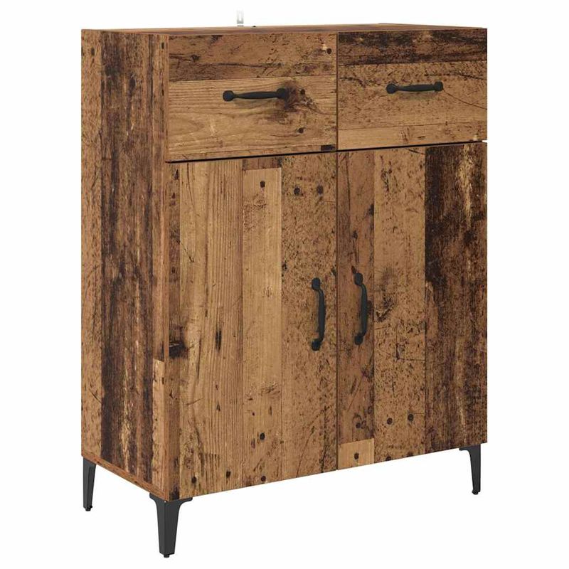 Casa si Gradina - Mobilier - Comode si corpuri - Comode - Bufet cu sertar Lemn vechi 34 x 69.5 x 90 cm Lemn compozit - Infinity.ro