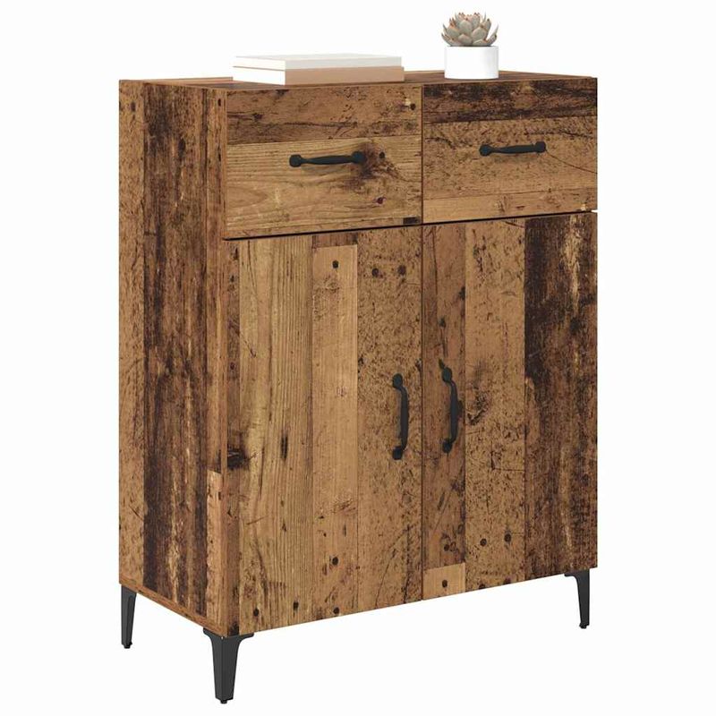 Casa si Gradina - Mobilier - Comode si corpuri - Comode - Bufet cu sertar Lemn vechi 34 x 69.5 x 90 cm Lemn compozit - Infinity.ro