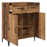Casa si Gradina - Mobilier - Comode si corpuri - Comode - Bufet cu sertar Lemn vechi 34 x 69.5 x 90 cm Lemn compozit - Infinity.ro
