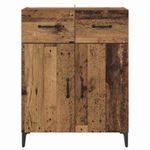Casa si Gradina - Mobilier - Comode si corpuri - Comode - Bufet cu sertar Lemn vechi 34 x 69.5 x 90 cm Lemn compozit - Infinity.ro