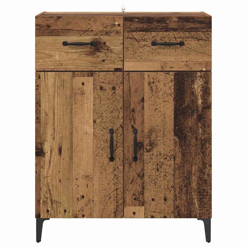 Casa si Gradina - Mobilier - Comode si corpuri - Comode - Bufet cu sertar Lemn vechi 34 x 69.5 x 90 cm Lemn compozit - Infinity.ro