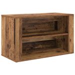 Casa si Gradina - Mobilier - Organizare si depozitare - Organizator incaltaminte - Raft pentru incaltaminte cu raft Lemn vechi 75 x 35 x 45 cm - Infinity.ro