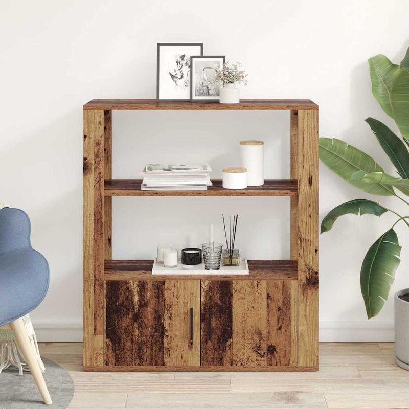 Casa si Gradina - Mobilier - Comode si corpuri - Comode - Bufet Lemn vechi 30 x 80 x 90 cm Lemn compozit - Infinity.ro