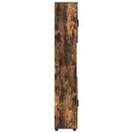 Casa si Gradina - Mobilier - Mobilier baie - Corpuri baie - Dulap de baie inalt cu usa Stejar afumat 30 x 35 x 192 cm - Infinity.ro