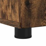 Casa si Gradina - Mobilier - Mobilier baie - Corpuri baie - Dulap de baie inalt cu usa Stejar afumat 30 x 35 x 192 cm - Infinity.ro