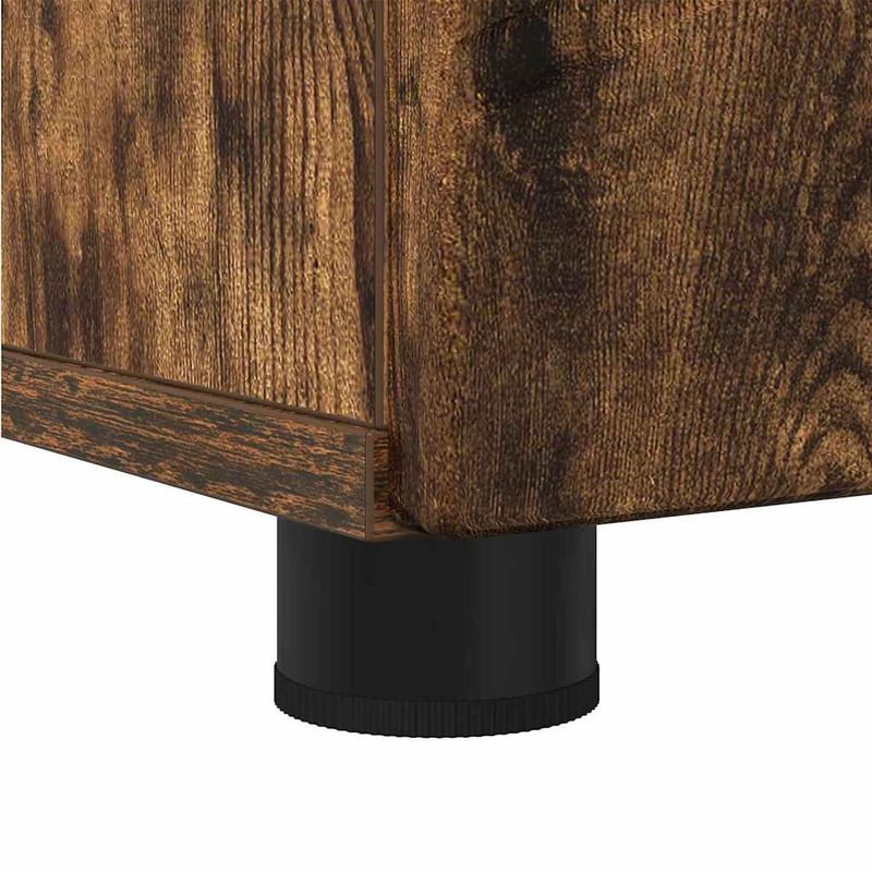 Casa si Gradina - Mobilier - Mobilier baie - Corpuri baie - Dulap de baie inalt cu usa Stejar afumat 30 x 35 x 192 cm - Infinity.ro