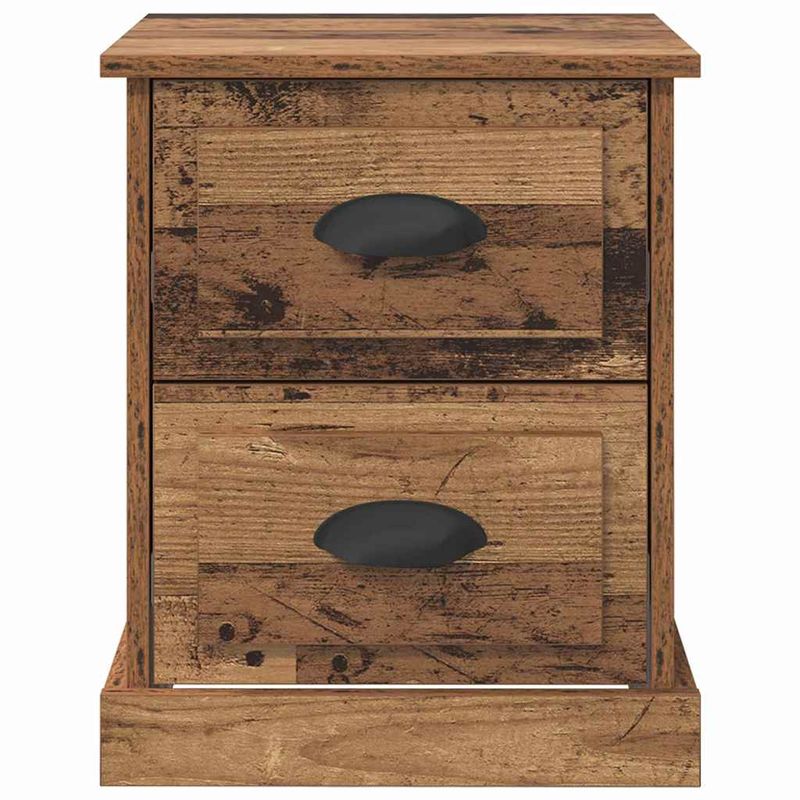 Casa si Gradina - Mobilier - Comode si corpuri - Noptiere - Noptiera Lemn vechi 39 x 39 x 47.5 cm Lemn compozit - Infinity.ro