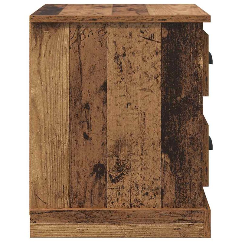 Casa si Gradina - Mobilier - Comode si corpuri - Noptiere - Noptiera Lemn vechi 39 x 39 x 47.5 cm Lemn compozit - Infinity.ro
