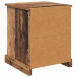 Casa si Gradina - Mobilier - Comode si corpuri - Noptiere - Noptiera Lemn vechi 39 x 39 x 47.5 cm Lemn compozit - Infinity.ro