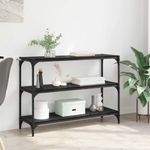 Casa si Gradina - Mobilier - Biblioteci si rafturi - Biblioteci - Dulap pentru carti Stejar negru 100 x 33 x 71 cm Lemn compozit - Infinity.ro
