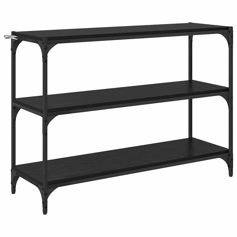 Casa si Gradina - Mobilier - Biblioteci si rafturi - Biblioteci - Dulap pentru carti Stejar negru 100 x 33 x 71 cm Lemn compozit - Infinity.ro