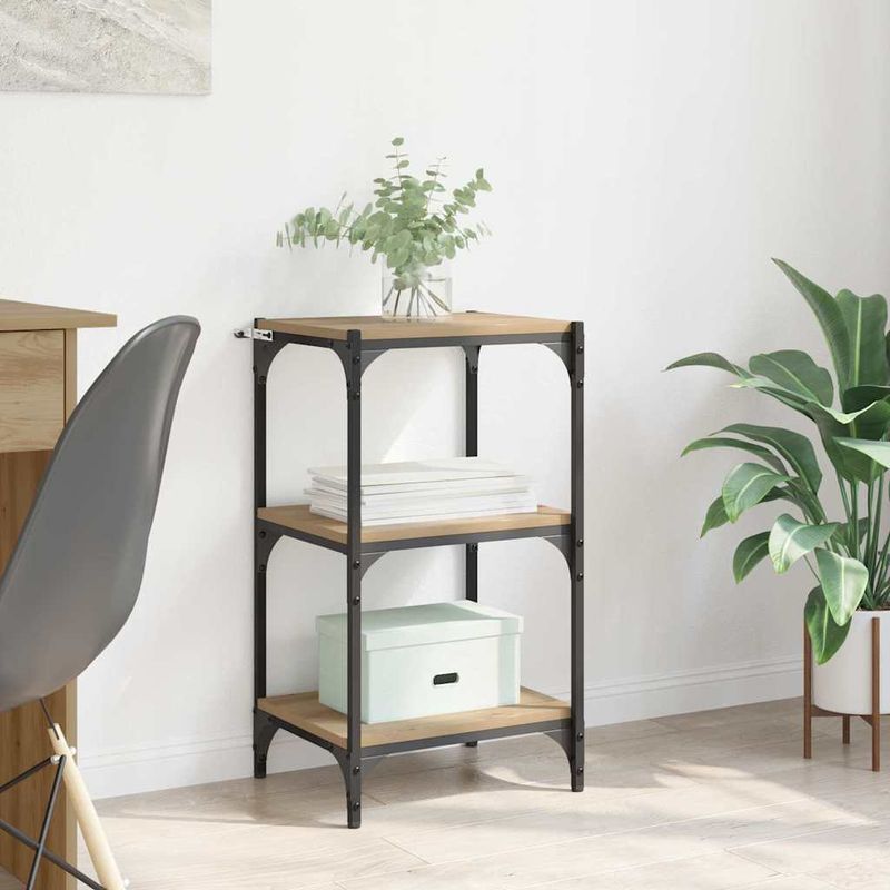 Casa si Gradina - Mobilier - Biblioteci si rafturi - Biblioteci - Dulap pentru carti stejar artizanal 40 x 33 x 71 cm - Infinity.ro