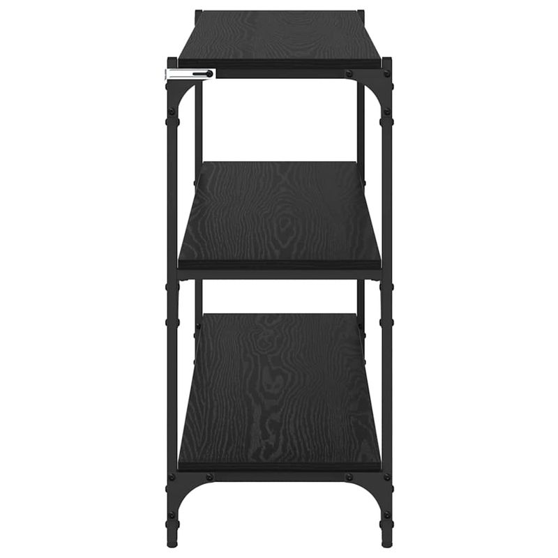 Casa si Gradina - Mobilier - Biblioteci si rafturi - Biblioteci - Dulap pentru carti Stejar negru 100 x 33 x 71 cm Lemn compozit - Infinity.ro
