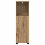 Casa si Gradina - Mobilier - Mobilier baie - Corpuri baie - Dulap de Baie stejar artizanal 30 x 35 x 95 cm Lemn compozit - Infinity.ro