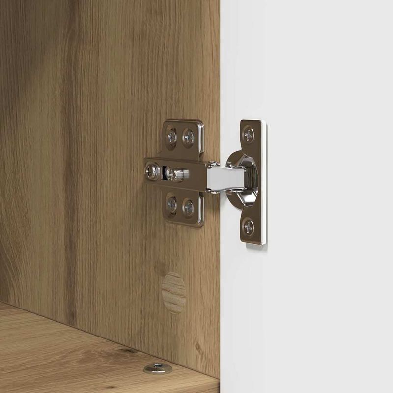 Casa si Gradina - Mobilier - Mobilier baie - Corpuri baie - Dulap de Baie stejar artizanal 30 x 35 x 95 cm Lemn compozit - Infinity.ro