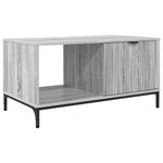 Casa si Gradina - Mobilier - Mese si birouri - Masute de cafea - Masa de cafea sonoma gri 90 x 49 x 46 cm Lemn compozit - Infinity.ro