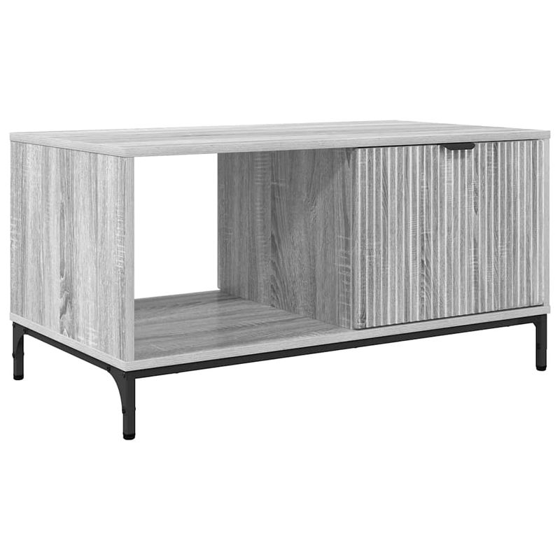 Casa si Gradina - Mobilier - Mese si birouri - Masute de cafea - Masa de cafea sonoma gri 90 x 49 x 46 cm Lemn compozit - Infinity.ro