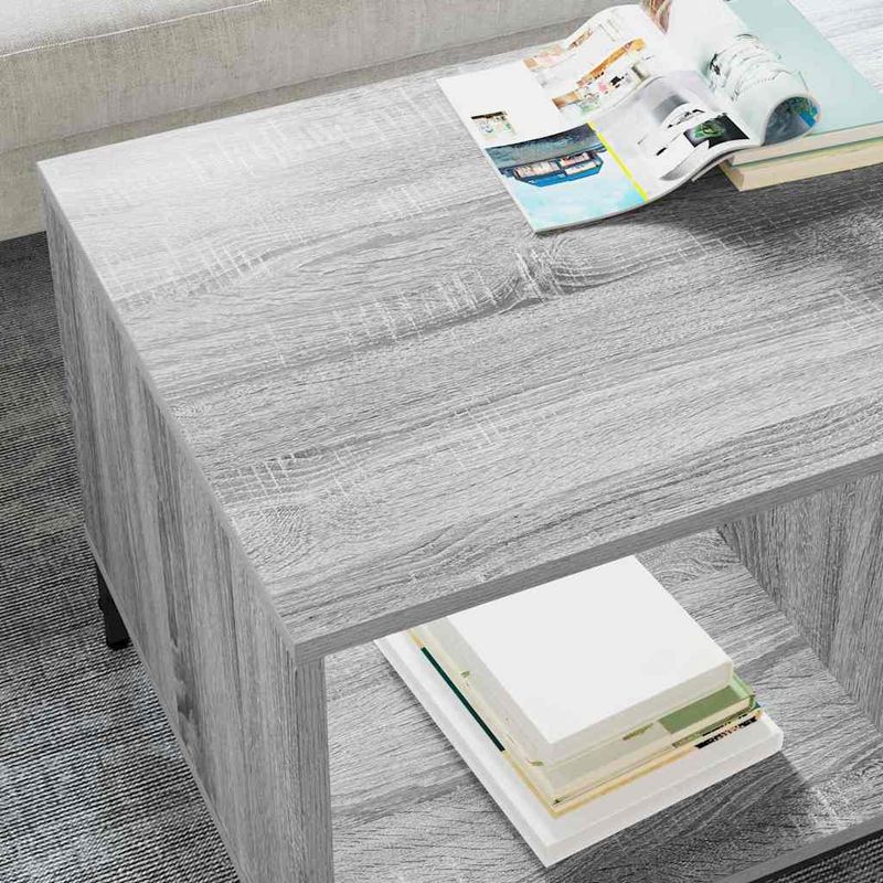 Casa si Gradina - Mobilier - Mese si birouri - Masute de cafea - Masa de cafea sonoma gri 90 x 49 x 46 cm Lemn compozit - Infinity.ro