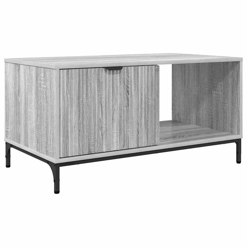 Casa si Gradina - Mobilier - Mese si birouri - Masute de cafea - Masa de cafea sonoma gri 90 x 49 x 46 cm Lemn compozit - Infinity.ro
