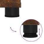 Casa si Gradina - Mobilier - Mobilier baie - Corpuri baie - Dulap de Baie Stejar afumat 76.5 x 35 x 64 cm Lemn compozit - Infinity.ro