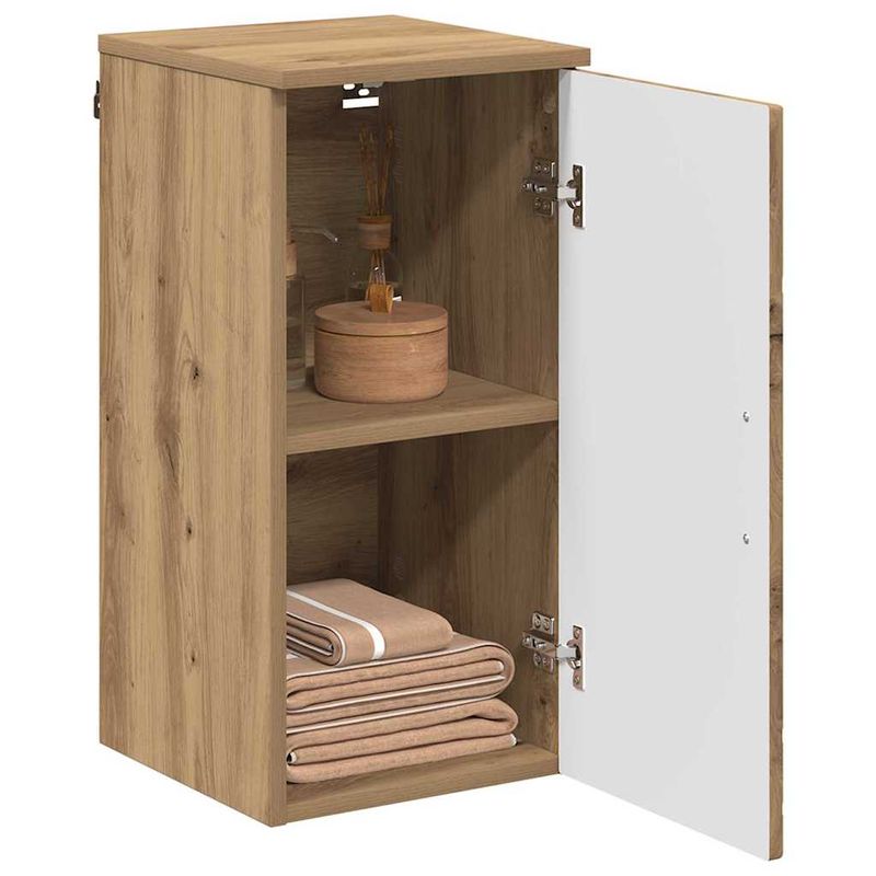 Casa si Gradina - Mobilier - Mobilier baie - Corpuri baie - Dulap de Baie stejar artizanal 30 x 31.5 x 61 cm Lemn compozit - Infinity.ro