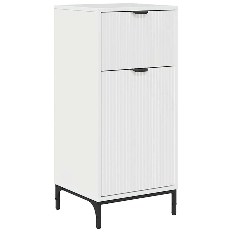 Casa si Gradina - Mobilier - Mobilier baie - Corpuri baie - Dulap de Baie Alb foarte lucios 39.5 x 36 x 88 cm Lemn compozit - Infinity.ro