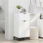 Casa si Gradina - Mobilier - Mobilier baie - Corpuri baie - Dulap de Baie Alb foarte lucios 39.5 x 36 x 88 cm Lemn compozit - Infinity.ro
