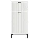Casa si Gradina - Mobilier - Mobilier baie - Corpuri baie - Dulap de Baie Alb foarte lucios 39.5 x 36 x 88 cm Lemn compozit - Infinity.ro
