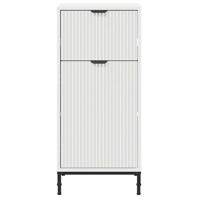 Casa si Gradina - Mobilier - Mobilier baie - Corpuri baie - Dulap de Baie Alb foarte lucios 39.5 x 36 x 88 cm Lemn compozit - Infinity.ro