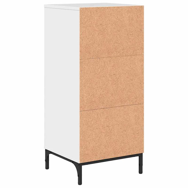 Casa si Gradina - Mobilier - Mobilier baie - Corpuri baie - Dulap de Baie Alb foarte lucios 39.5 x 36 x 88 cm Lemn compozit - Infinity.ro