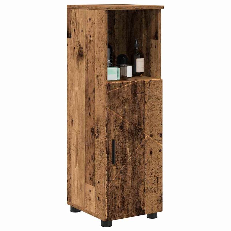 Casa si Gradina - Mobilier - Mobilier baie - Corpuri baie - Dulap de Baie cu raft Lemn vechi 30 x 35 x 95 cm Lemn compozit - Infinity.ro