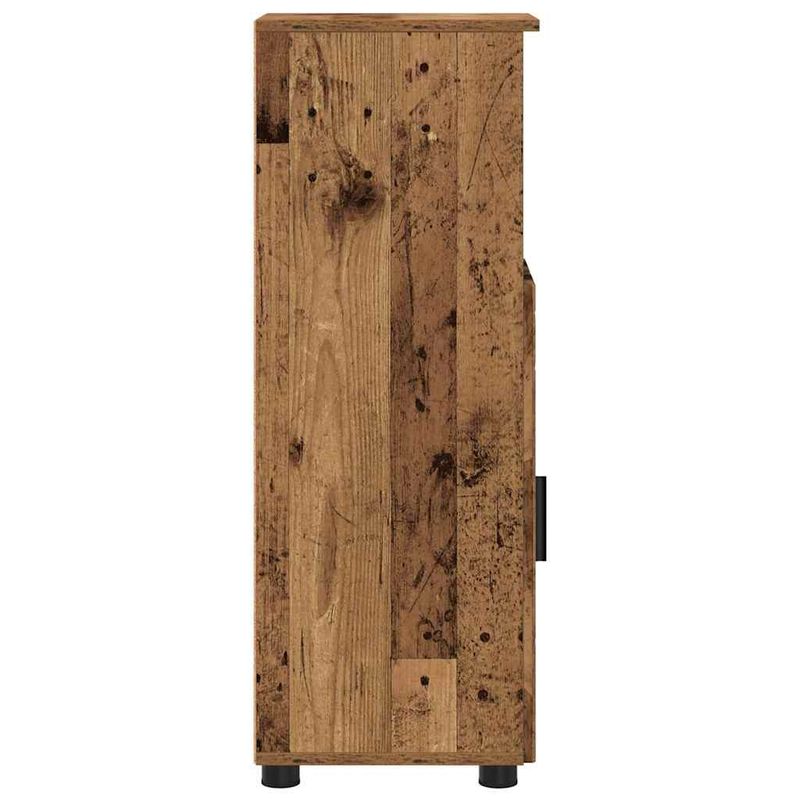 Casa si Gradina - Mobilier - Mobilier baie - Corpuri baie - Dulap de Baie cu raft Lemn vechi 30 x 35 x 95 cm Lemn compozit - Infinity.ro