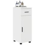 Casa si Gradina - Mobilier - Mobilier baie - Corpuri baie - Dulap de Baie cu sertar Alb 30 x 35 x 80 cm Lemn compozit - Infinity.ro