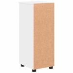Casa si Gradina - Mobilier - Mobilier baie - Corpuri baie - Dulap de Baie cu sertar Alb 30 x 35 x 80 cm Lemn compozit - Infinity.ro