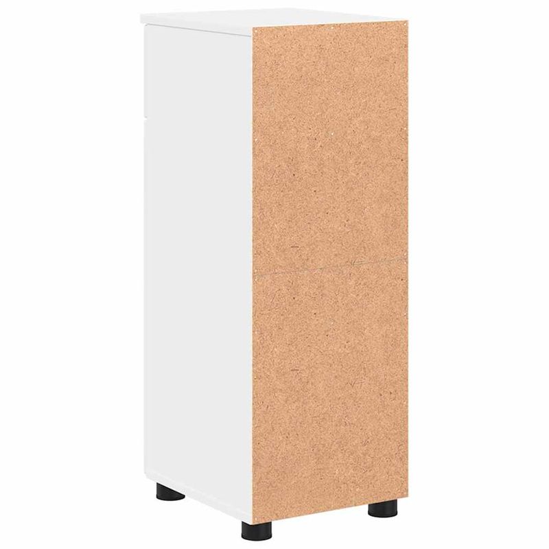 Casa si Gradina - Mobilier - Mobilier baie - Corpuri baie - Dulap de Baie cu sertar Alb 30 x 35 x 80 cm Lemn compozit - Infinity.ro