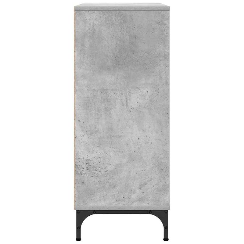 Casa si Gradina - Mobilier - Comode si corpuri - Comode - Bufet cu sertar Gri beton 79.5 x 33 x 82 cm Lemn compozit - Infinity.ro