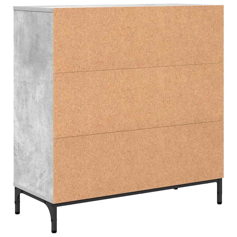 Casa si Gradina - Mobilier - Comode si corpuri - Comode - Bufet cu sertar Gri beton 79.5 x 33 x 82 cm Lemn compozit - Infinity.ro