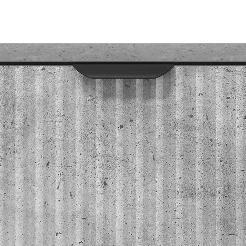 Casa si Gradina - Mobilier - Comode si corpuri - Comode - Bufet cu sertar Gri beton 79.5 x 33 x 82 cm Lemn compozit - Infinity.ro